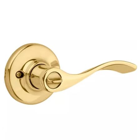 Kwikset Kwikset: Balboa Privacy Door Leverset / Polished Brass KWS-300BL-3